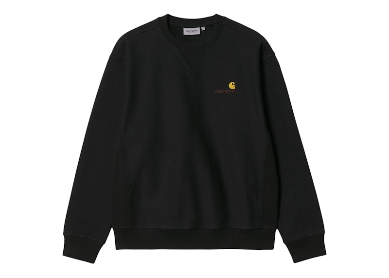 Carhartt WIP American Script Sweatshirt Zwart