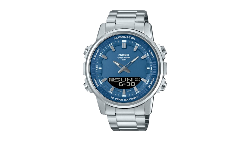 Casio Analog AMW-880D-2A1 Stainless Steel