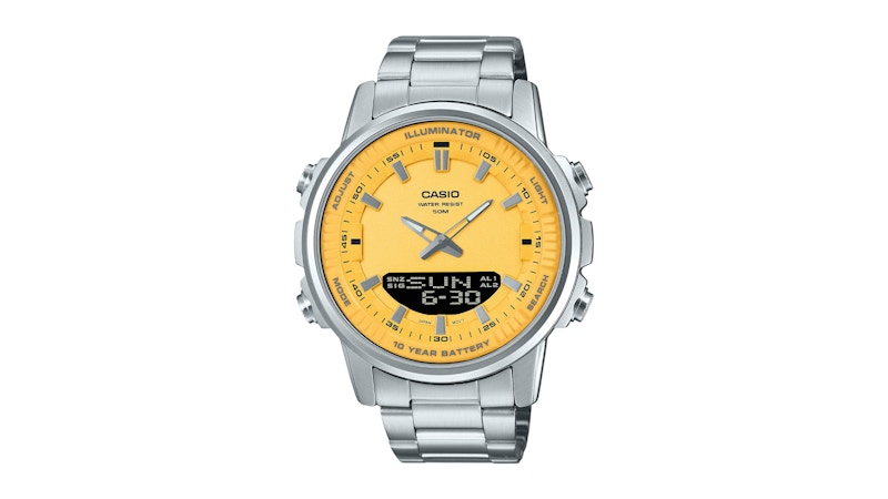 Casio Analog AMW-880D-9A Stainless Steel