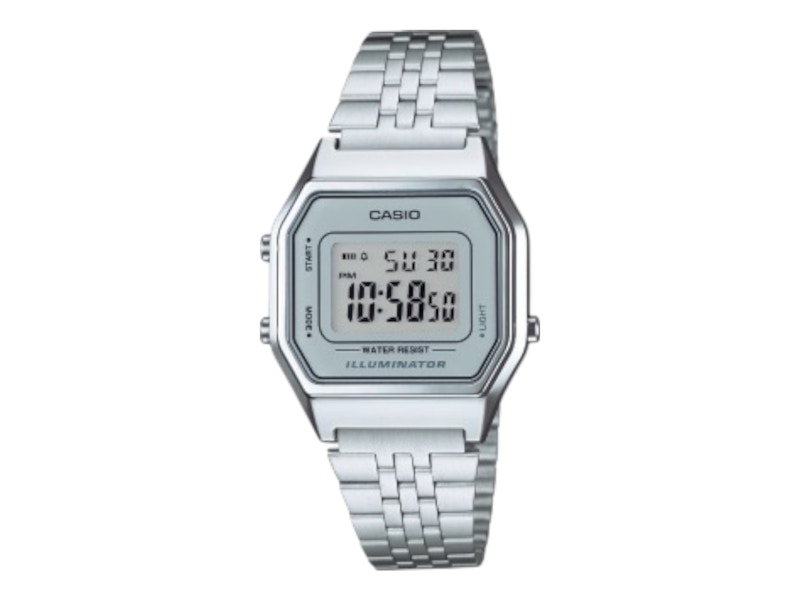 Casio Analog LA680WEA-7 Stainless Steel