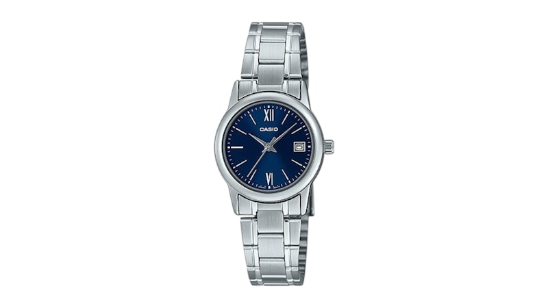 Casio Analog LTP-V002D-2B3 Stainless Steel
