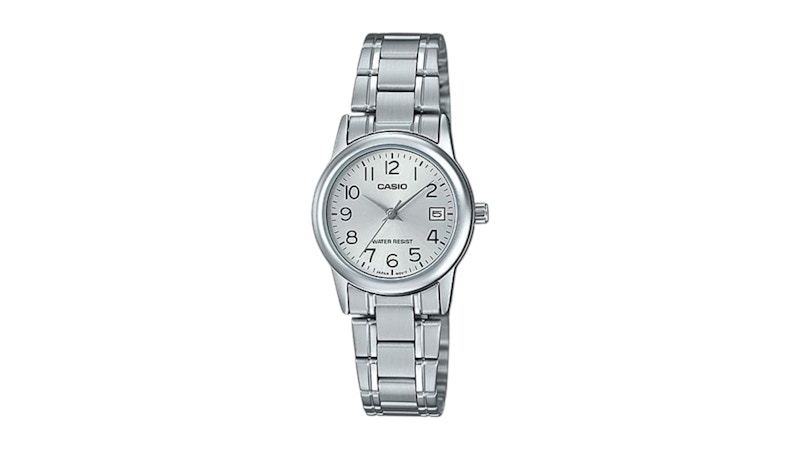 Casio Analog LTP-V002D-7B Stainless Steel