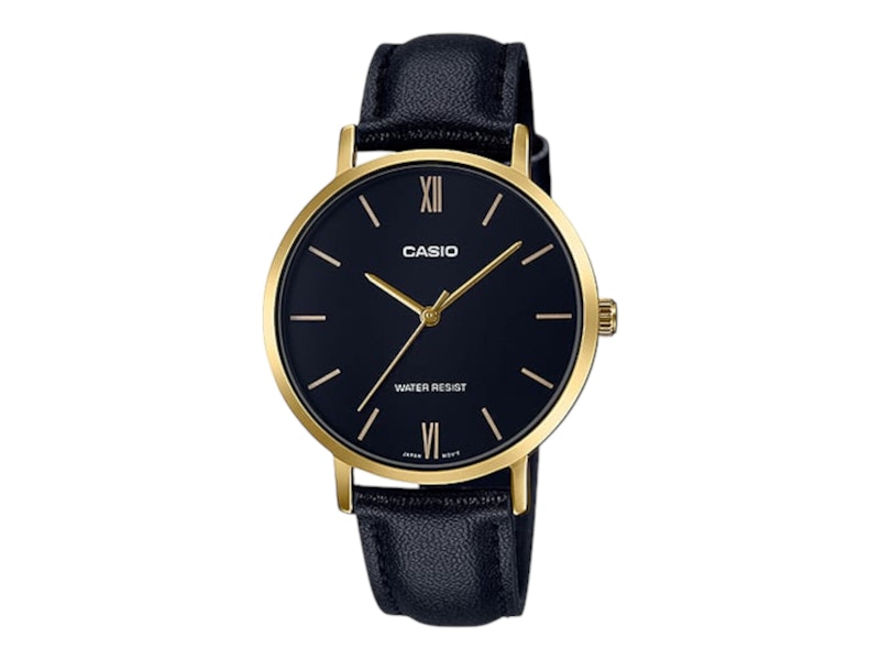 Casio Analog LTP-VT01GL-1B Stainless Steel