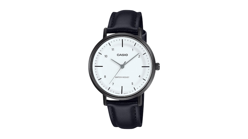 Casio Analog LTP-VT03BL-7B Stainless Steel