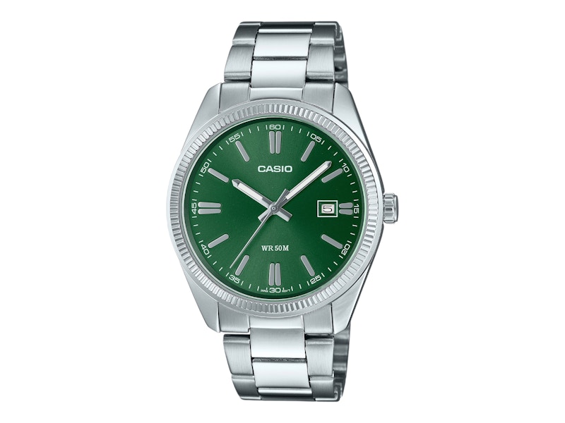 Casio Analog MTP-1302PD-3A Stainless Steel