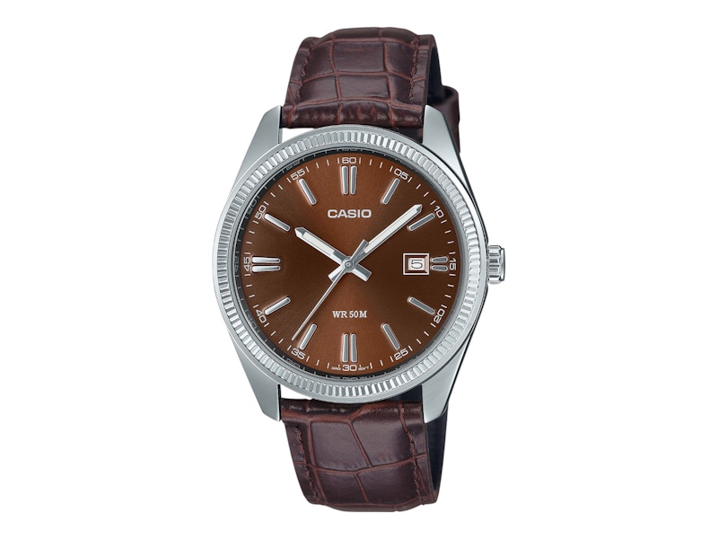 Casio Analog MTP-1302PL-5A Stainless Steel