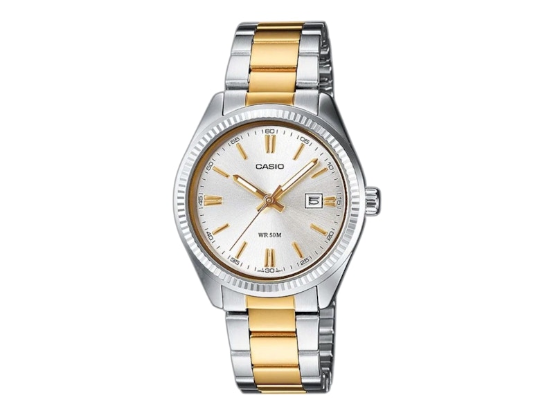 Casio Analog MTP-1302PSG-7A Stainless Steel
