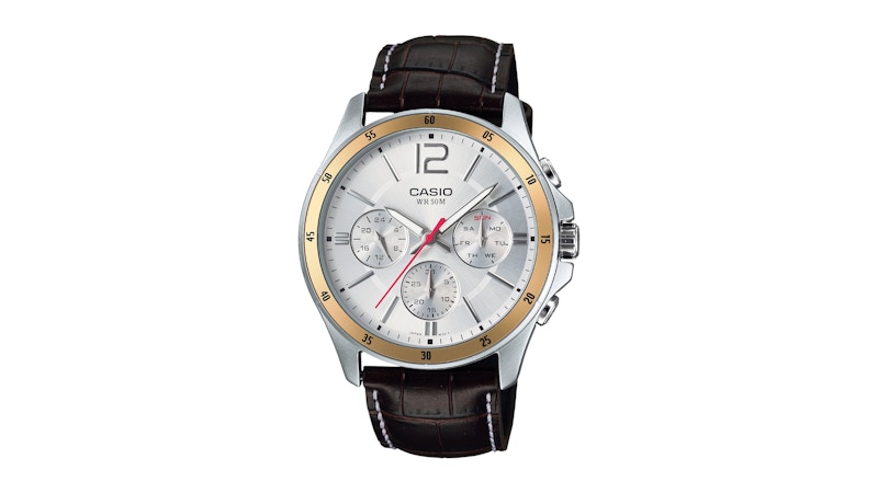 Casio Analog MTP-1374L-7A Stainless Steel