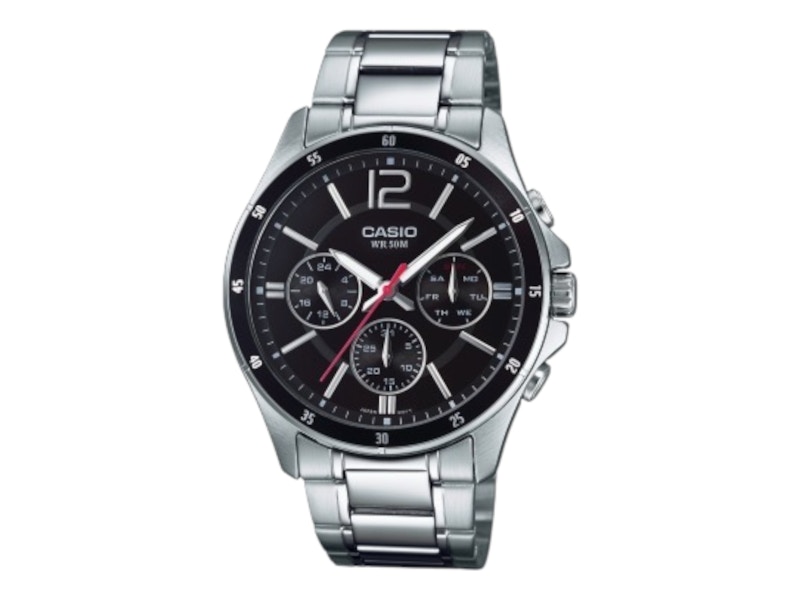 Casio Analog MTP-1374PD-1A Stainless Steel