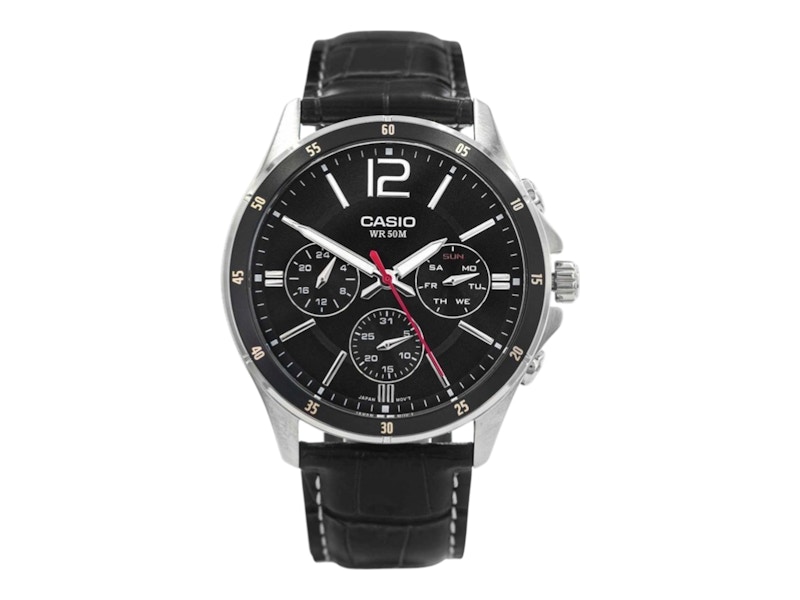 Casio Analog MTP-1374PL-1A Stainless Steel