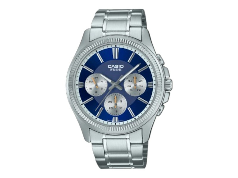 Casio Analog MTP-1375PD-2A1 Stainless Steel