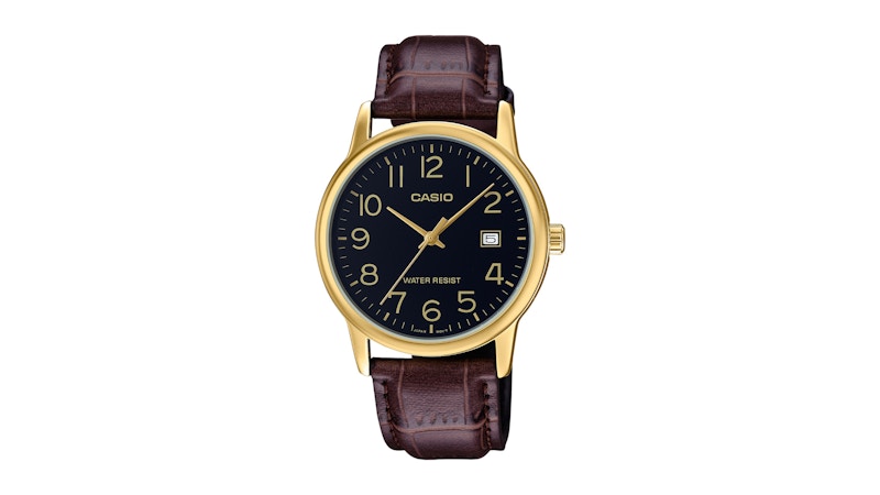 Casio Analog MTP-V002GL-1B Stainless Steel