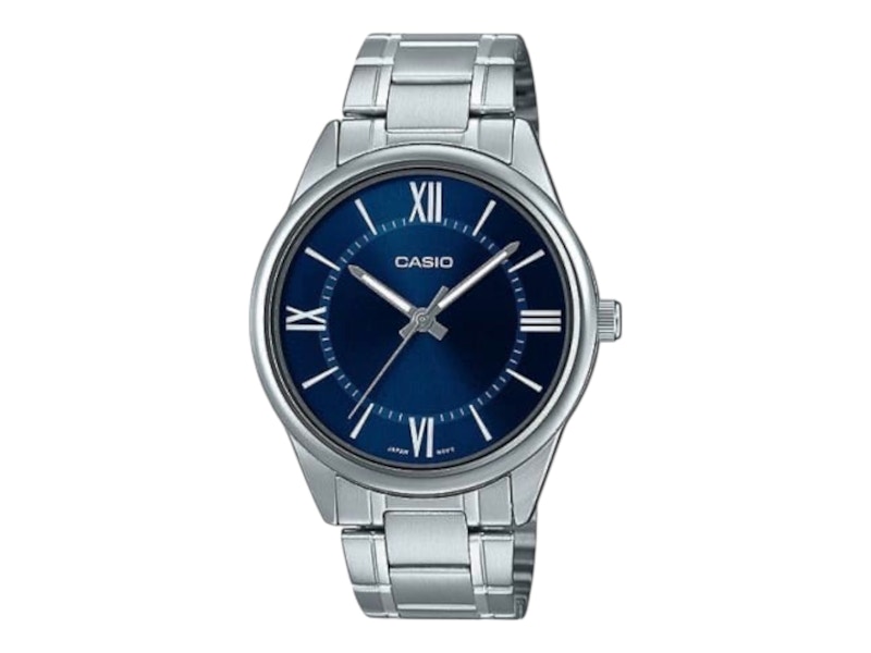 Casio Analog MTP-V005D-2B5 Stainless Steel