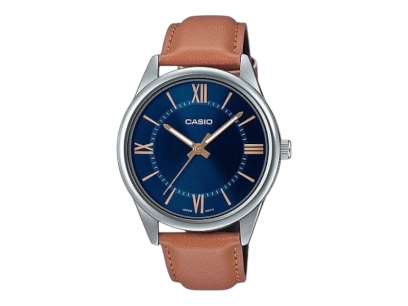 Casio Analog MTP-V005L-2B5 Stainless Steel