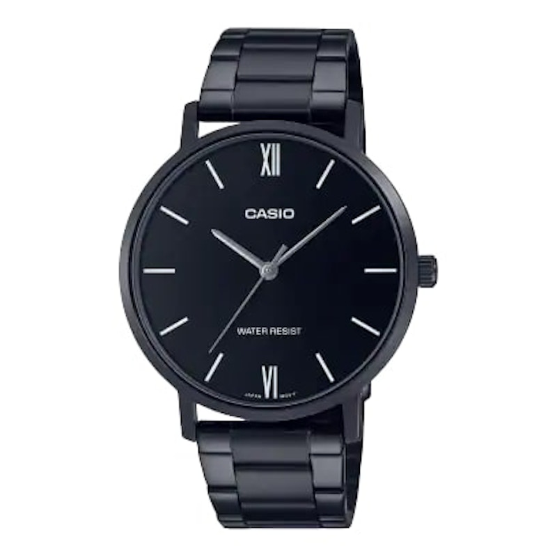 Casio Analog MTP-VT01B-1B Stainless Steel