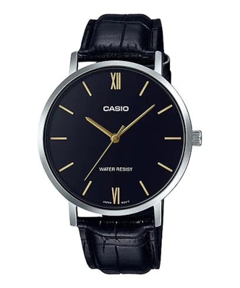 Casio Analog MTP-VT01L-1B Stainless Steel