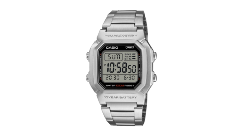 Casio Analog W-800HD-1A Stainless Steel