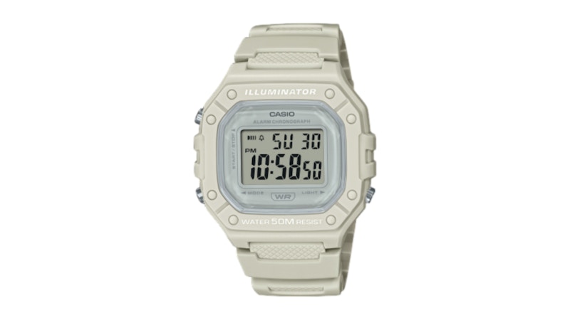 Casio Analog W218HC-8A Resin