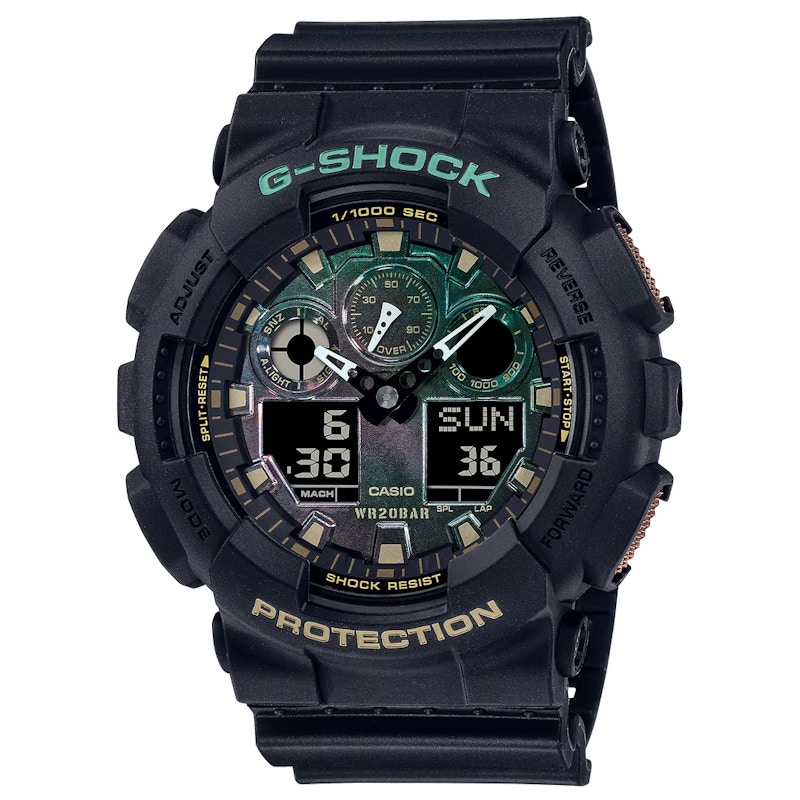 Casio Analog-digital G-Shock GA-100RC-1A Resin