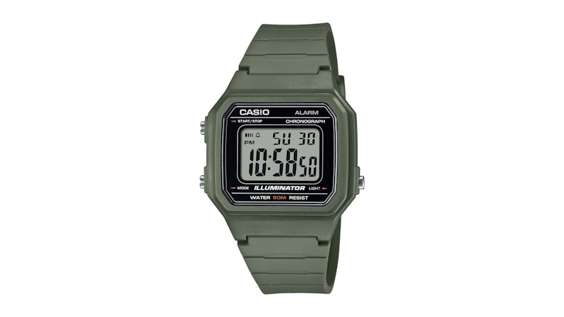 Casio Digital W-217H-3A Resin