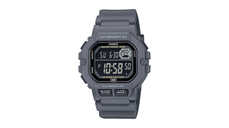 Casio Digital WS-1400H-8B Resin
