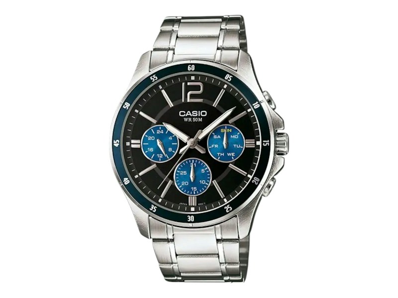 Casio Edifice MTP-1374PD-2A Stainless Steel