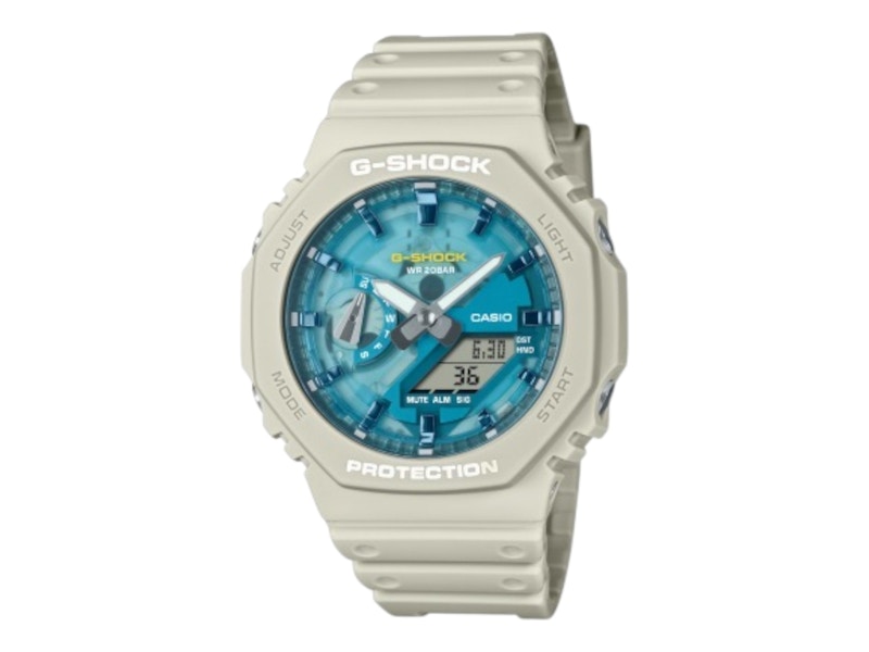 Casio G-Shock GA-2100AS-5A Stainless Steel