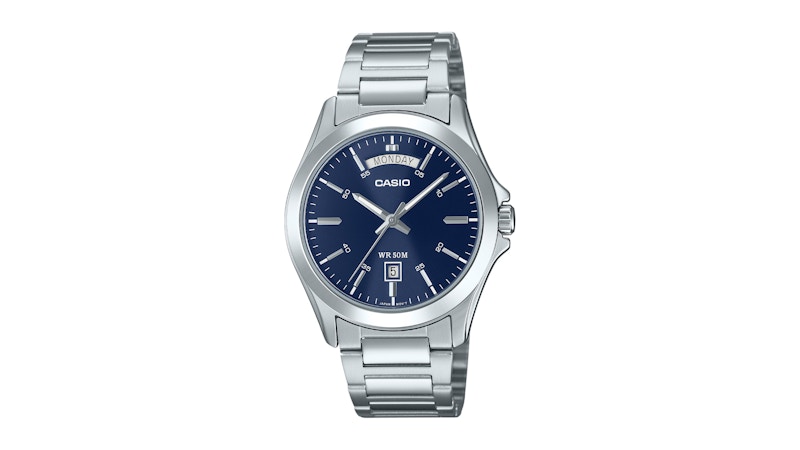 Casio Standard MTP-1370D-2A2 Stainless Steel