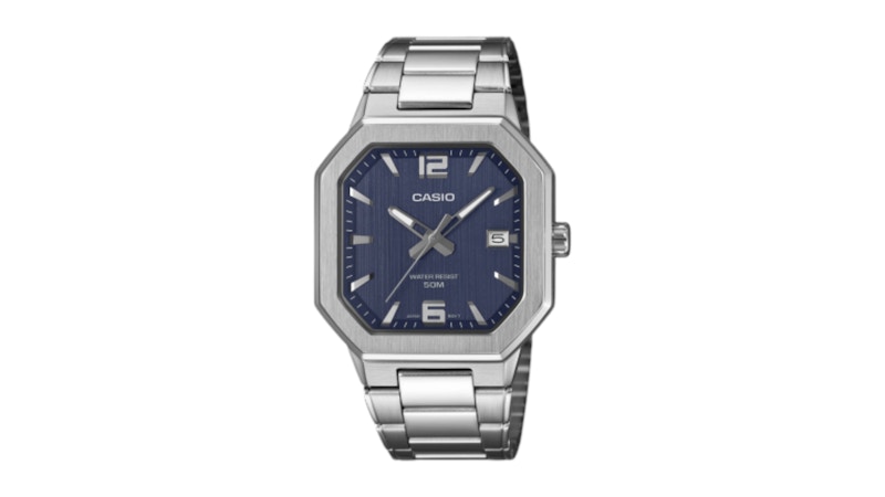 Casio Standard MTP-B195D-2A Stainless Steel