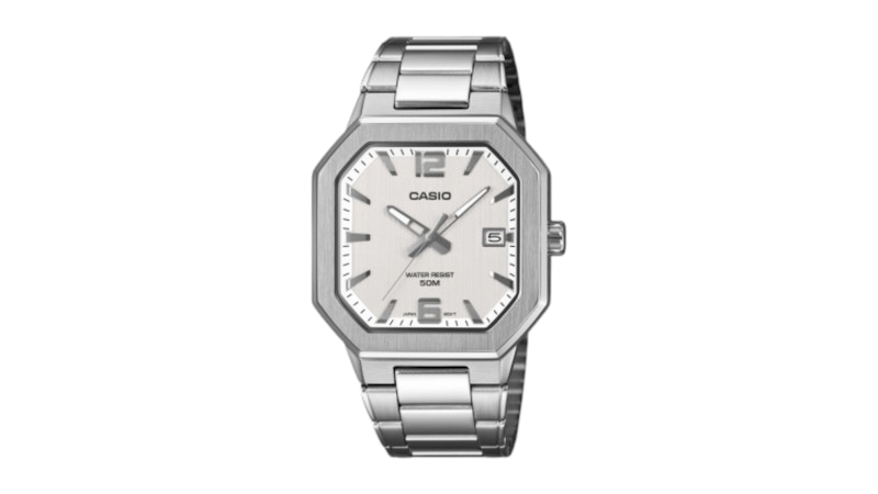 Casio Standard MTP-B195D-7A Stainless Steel