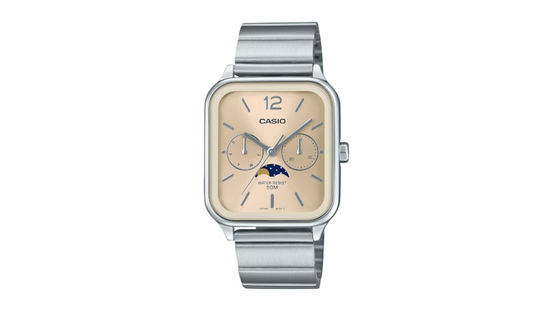 Casio Standard MTP-M305D-9A Stainless Steel