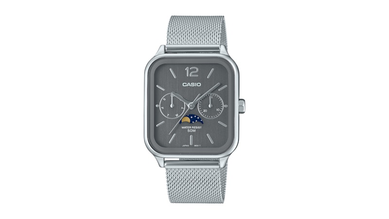 Casio Standard MTP-M305M-8A Stainless Steel