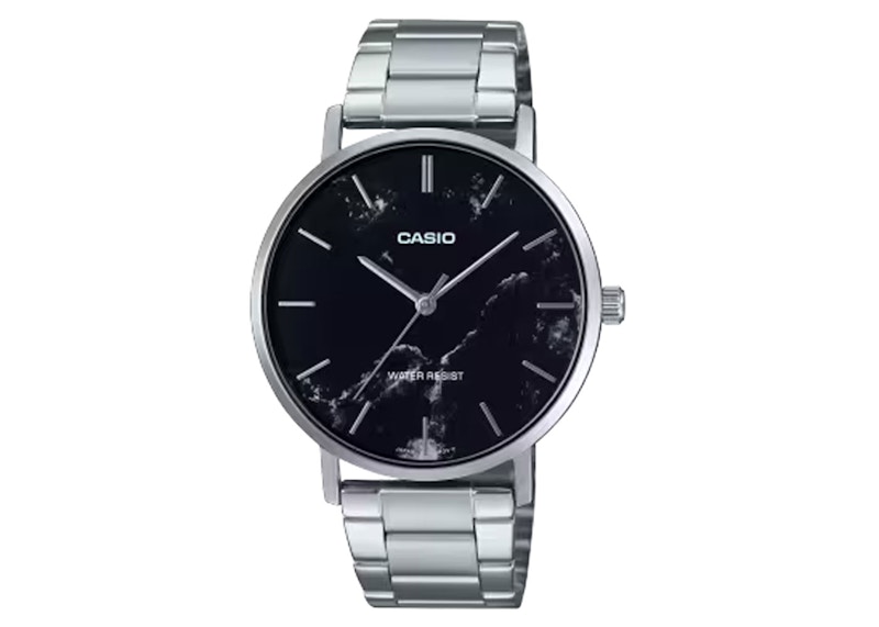 Casio Standard MTP-VT01DM-1A Stainless Steel