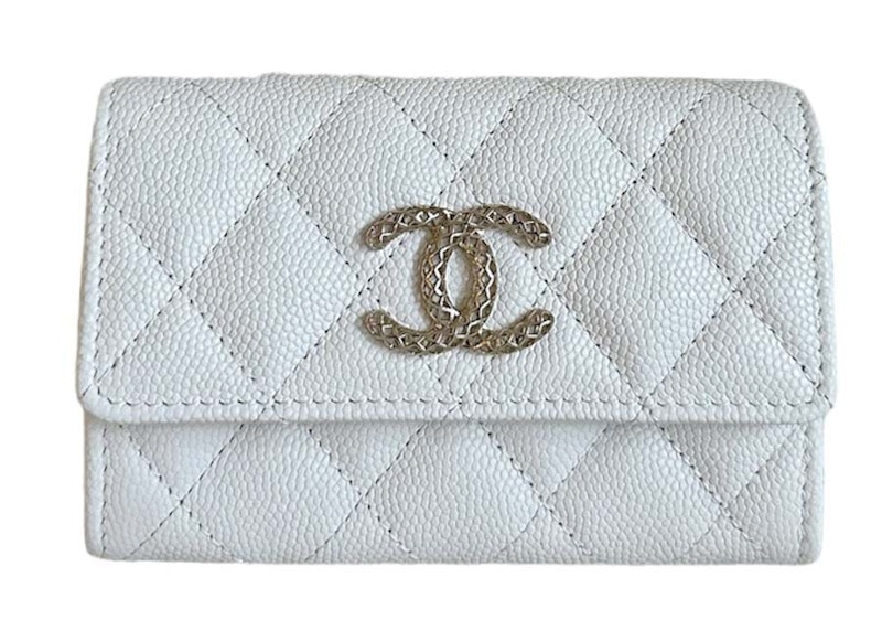 Chanel CC Card Holder Wit