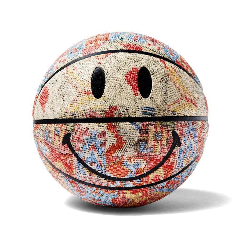Chinatown Market Patchwork Smiley Basketball