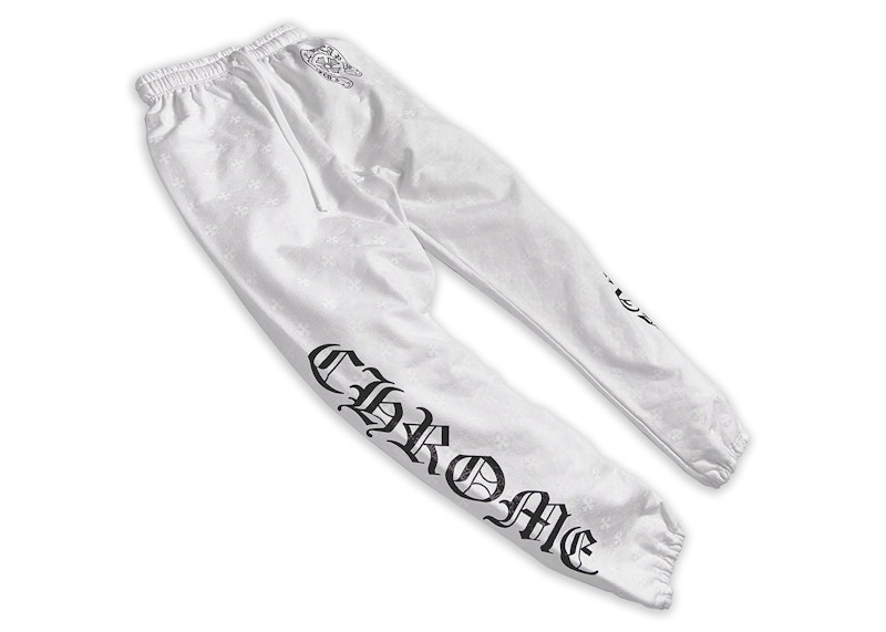 Chrome Hearts Plus Cross All Over Print Sweatpants Wit