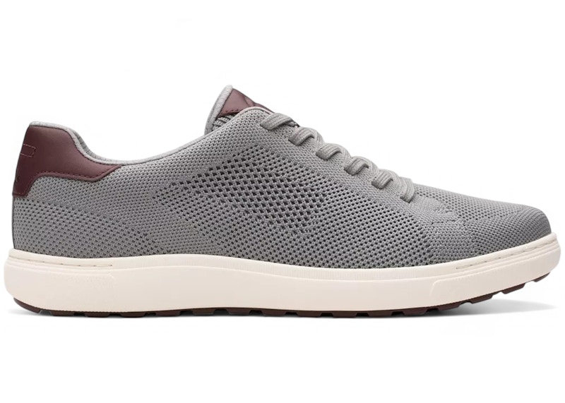 Clarks Mapstone Lace Knit Grijs