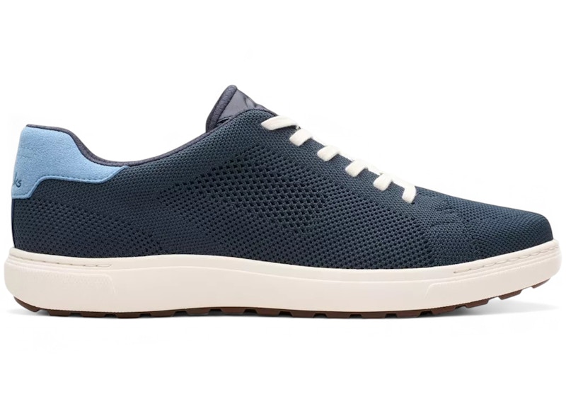 Clarks Mapstone Lace Knit Marineblauw