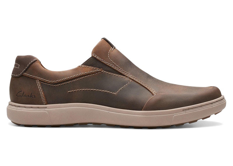 Clarks Mapstone Step Leather Beeswax