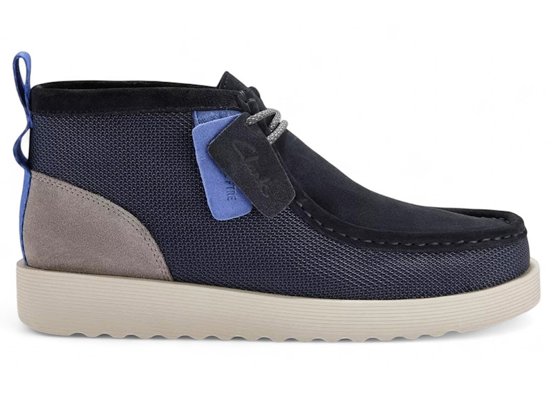 Clarks Wallabee FTR2 Boot Combination Marineblauw