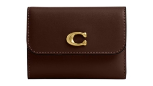 Coach Essential Card Holder Wallet Maple Mapple