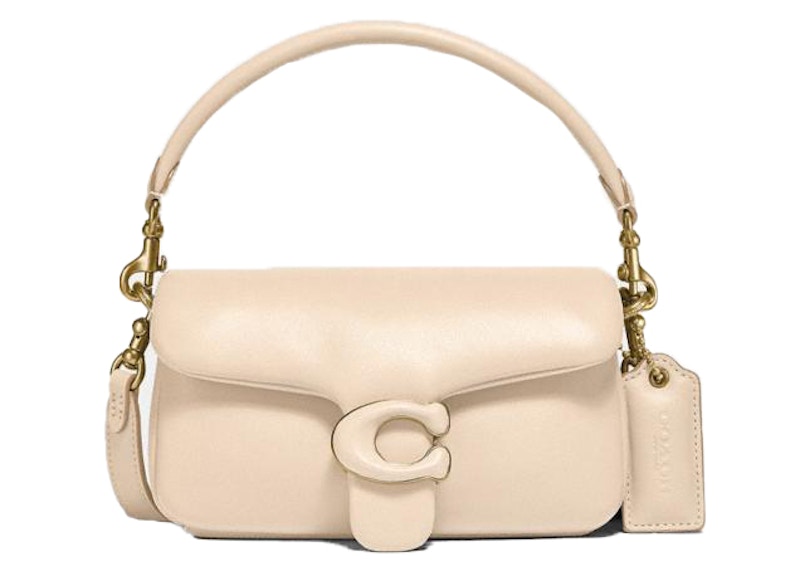 Coach Pillow Tabby Shoulder Bag 18 Ivory Wit