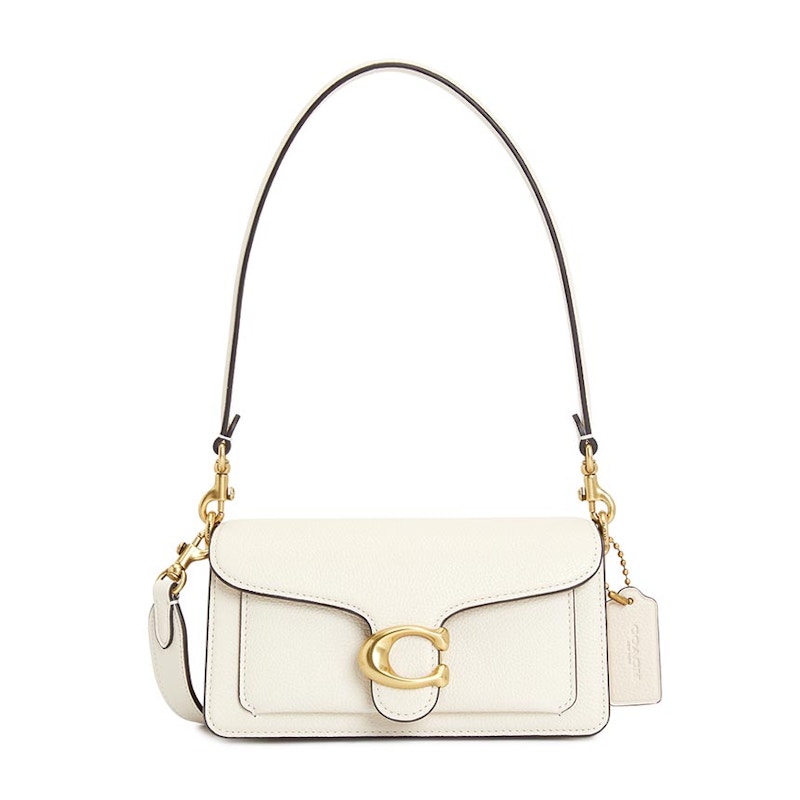 Coach Tabby 20 Shoulder Bag Ivory Wit