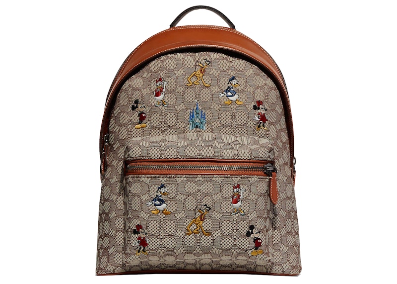 Coach x Disney Charter Backpack Cocoa/Multi Multicolor