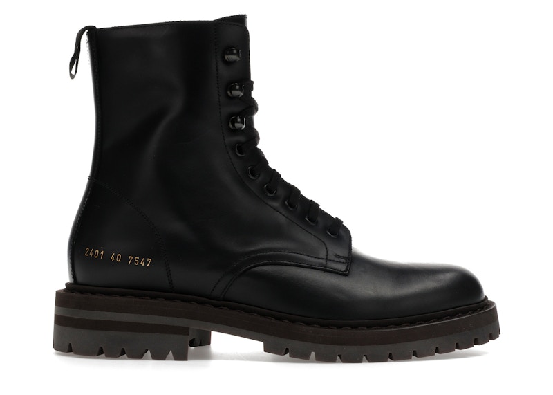 Common Projects Combat Boot Zwart