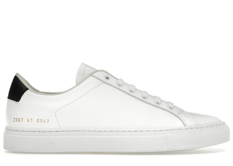 Common Projects Retro Low Zwart