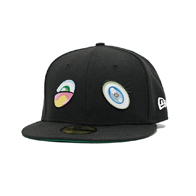 Takashi Murakami Eyes Fitted Zwart
