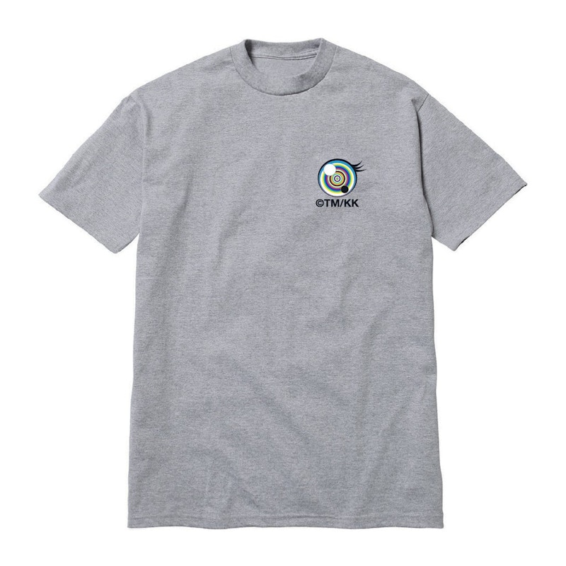 Takashi Murakami Eyes Tee Heather Grijs