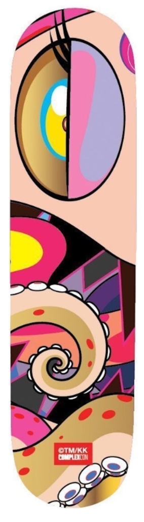 Takashi Murakami Face Skateboard Deck