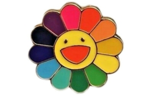 Takashi Murakami Flower Pin